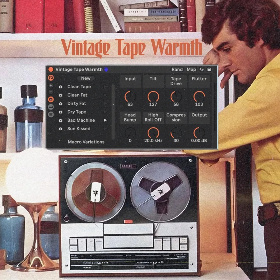 Vintage Tape Warmth artwork